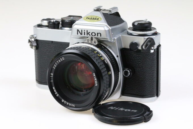 Nikon FE Gehäuse mit 50mm f/1,8 - #4058746