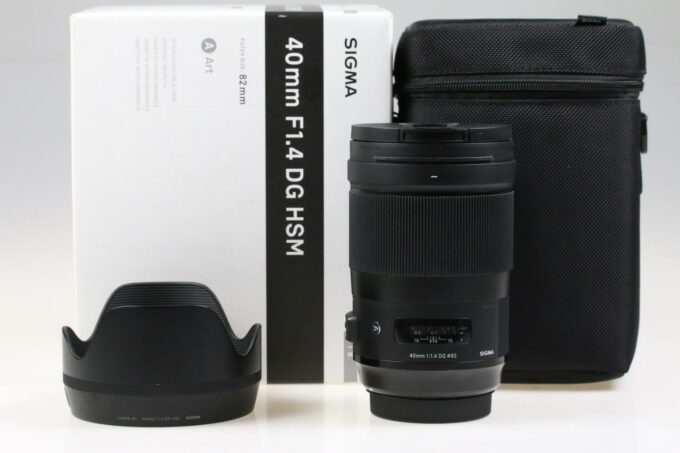 Sigma 40mm f/1,4 DG HSM Art für Canon EF - #53344130