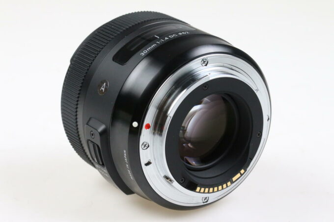 Sigma 30mm f/1,4 DC HSM Art für Canon EF-S - #50355150