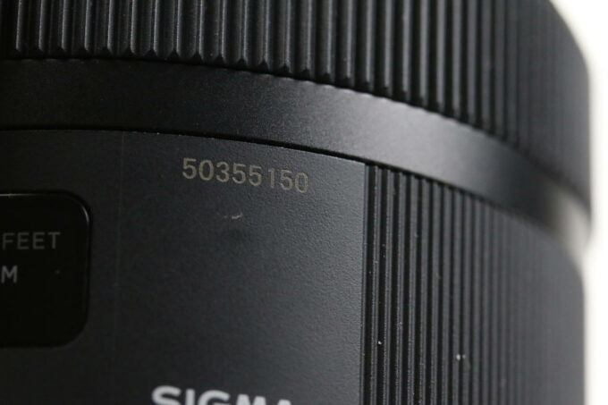 Sigma 30mm f/1,4 DC HSM Art für Canon EF-S - #50355150