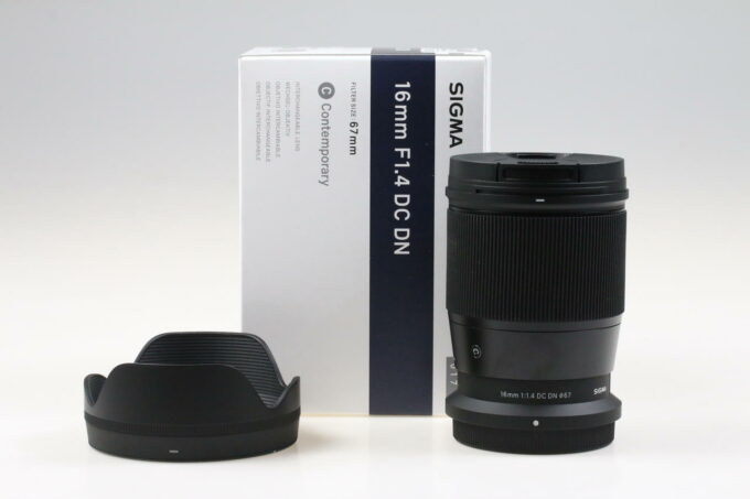 Sigma 16mm f/1,4 DC DN Contemporary für Nikon Z Mount - #57100423