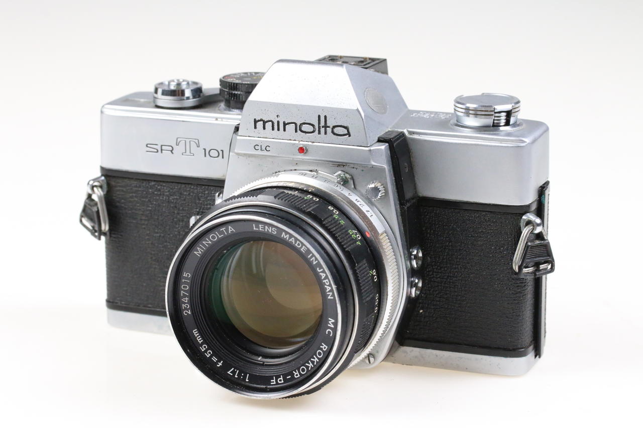 Minolta SR-T 101 mit MC Rokkor-PF 55mm f/1,7 – #1119910 – Foto ...