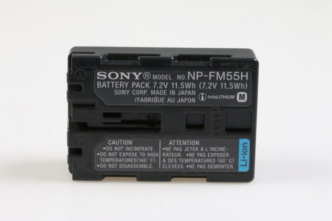 Sony NP-FM55 H Akku