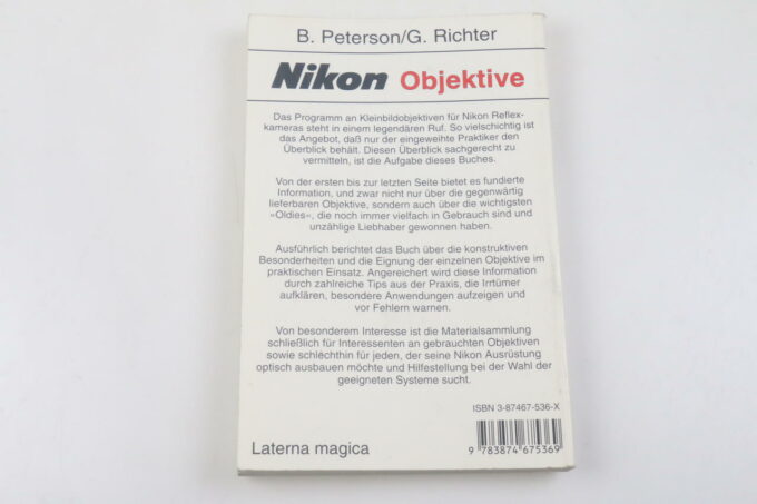 Buch - Nikon Objektive Laterna magica