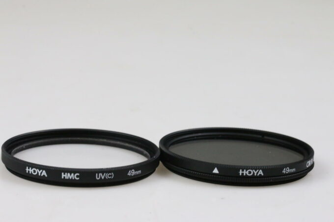 Hoya Filtersatz 49mm Pol-Cirk., UV Filter