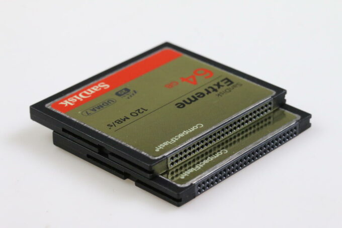 Sandisk CF Speicherkarten 64GB 2 Stück