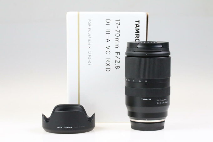 Tamron 17-70mm f/2,8 Di III-A VC RXD für Fuji X-Mount - #007989