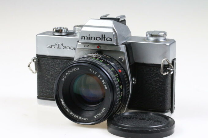 Minolta SR-T 303b mit MD Rokkor 50mm f/1,7 - #3402440