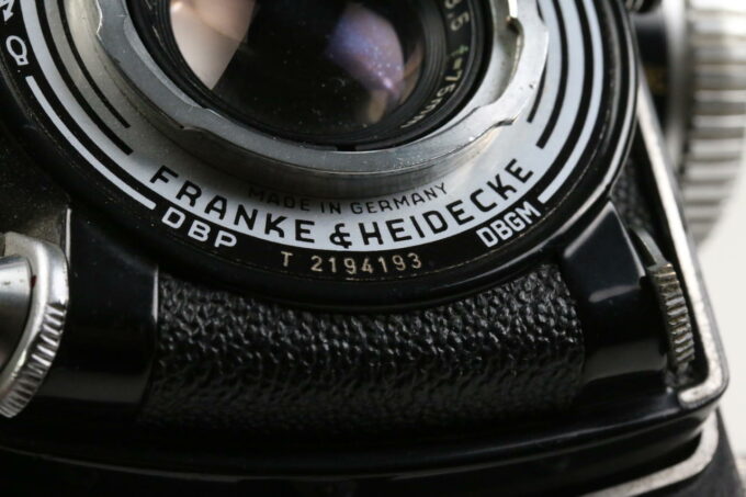 Rollei Rolleiflex T Model 1 TLR Kamera mit Griff - #2194193 - Image 6