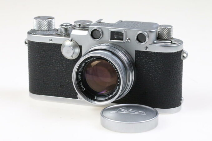 Leica IIIf Sucherkamera mit Summitar 5cm f/2,0 - #548412