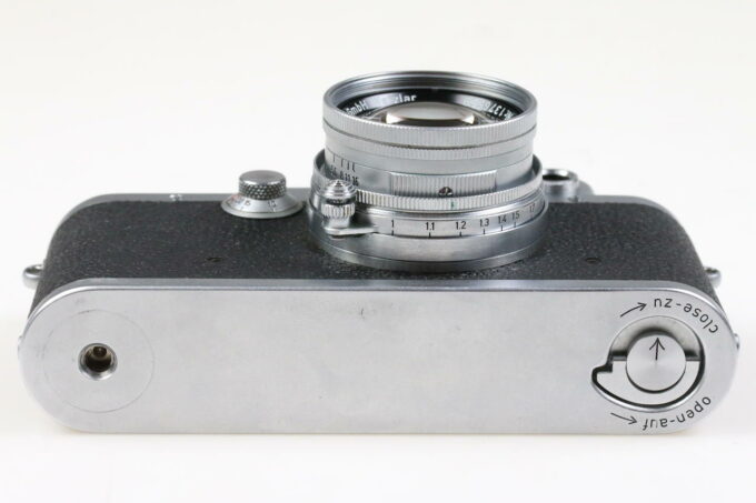 Leica IIIf Sucherkamera mit Summitar 5cm f/2,0 - #548412