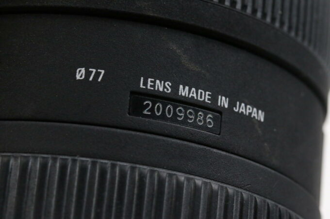 Sigma 10-20mm f/4,0-5,6 EX DC HSM für Nikon F (DX) - #2009986