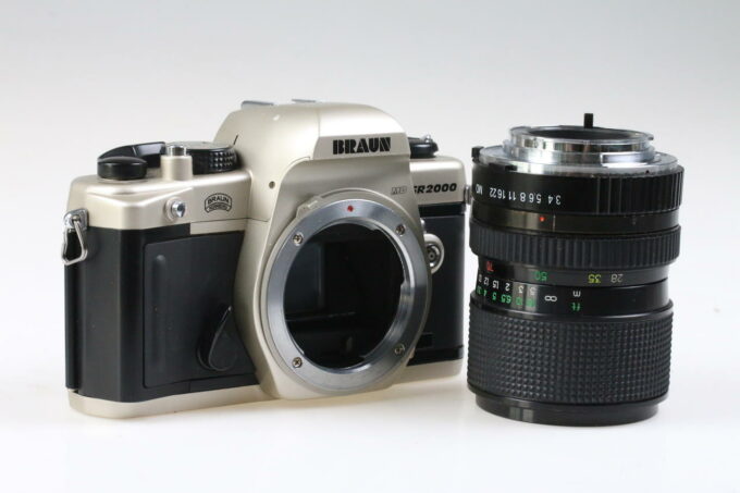 Braun SR2000 mit Braun Ultralit 28-70mm f/3,4-4,8