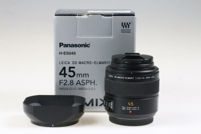 Panasonic Lumix Macro Elmarit 45mm f/2,8 ASPH - #XT5EF001021
