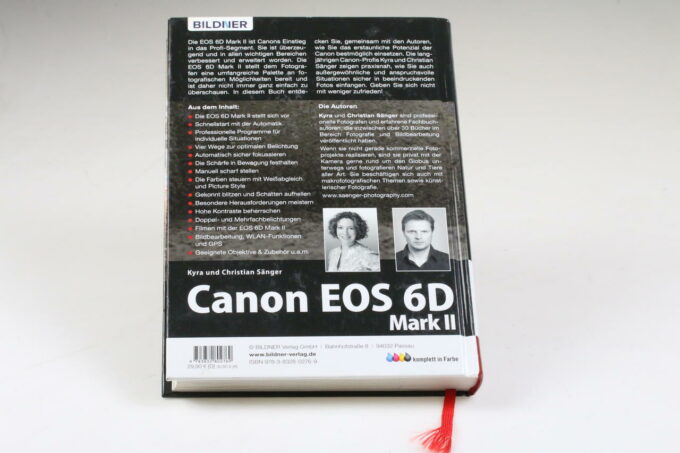 Buch Canon EOS 6D Mark II - Für Bessere Fotos von Anfang an
