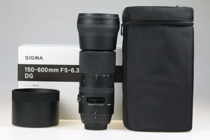 Sigma 150-600mm f/5,0-6,3 DG OS HSM Contemporary für Canon EF - #53687731