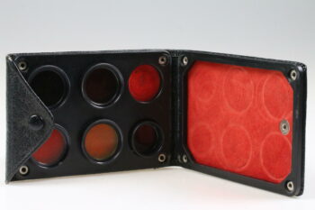 Filterset aus Leder mit 5 Filtern