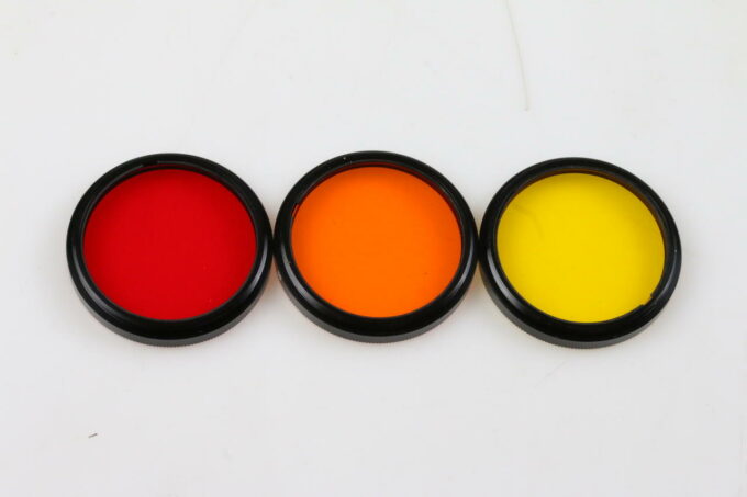 Sigma Filtersatz 30,5mm - gelb, orange und rot