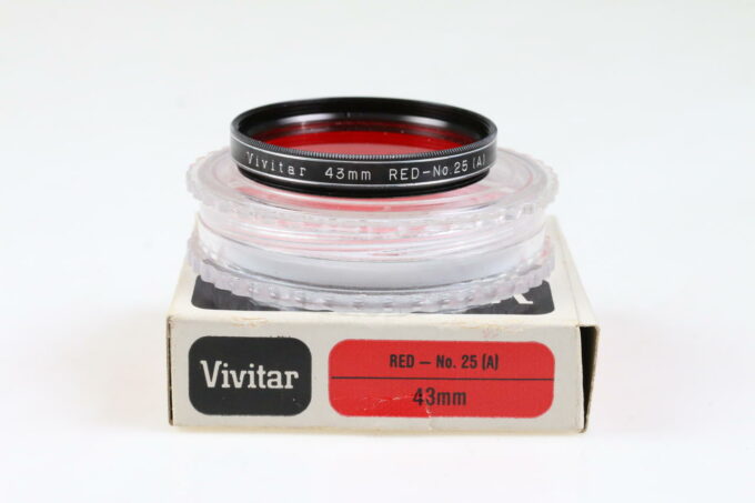 Vivitar Rotfilter 25A - 43mm