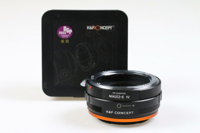 K&F Concept NIK(G)-E IV PRO / Nikon F auf Sony E-Mount Adapter