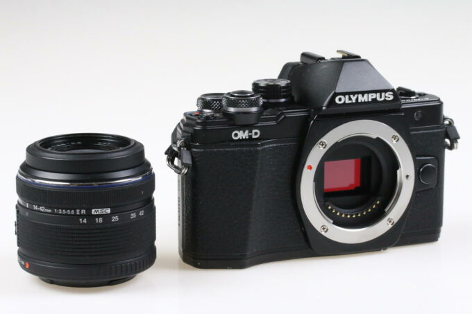 Olympus OM-D E-M10 II mit 14-42mm - Schwarz - #BHL851643