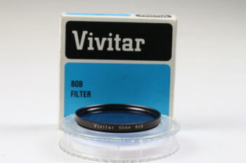 Vivitar Blaufilter 80B 55mm