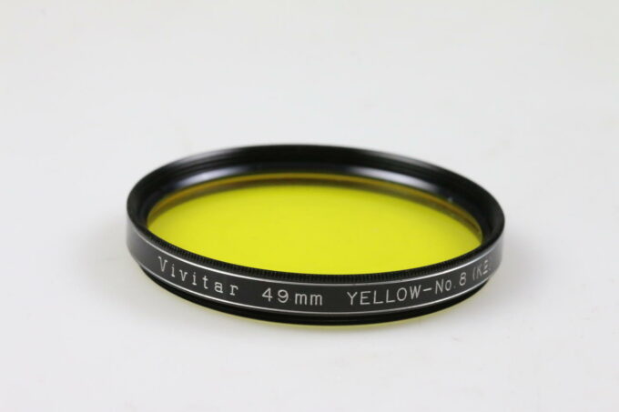 Vivitar Yellow No. 8 (K2) Filter - 49mm