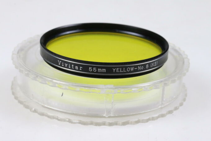 Vivitar Filter Gelb Nr. 8(K2) 55mm