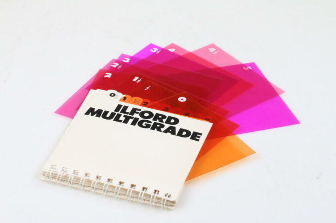 Ilford Multigrade Filtersatz 0 - 5