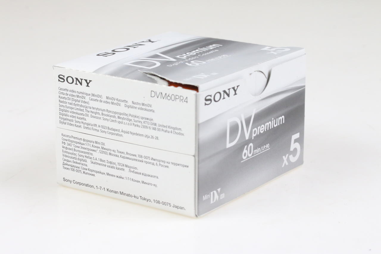 Sony DVM-80PRL 80 Minute Premium Mini DV Video Cassette – MSU