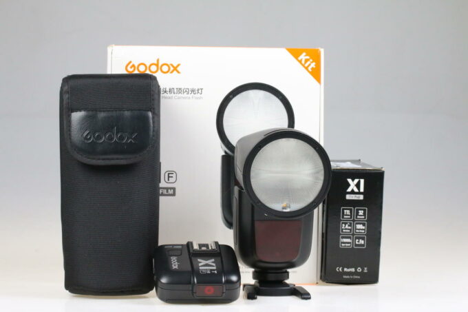 Godox V1 TTL Blitz für Fujifilm mit X1T-F - #19K00068563