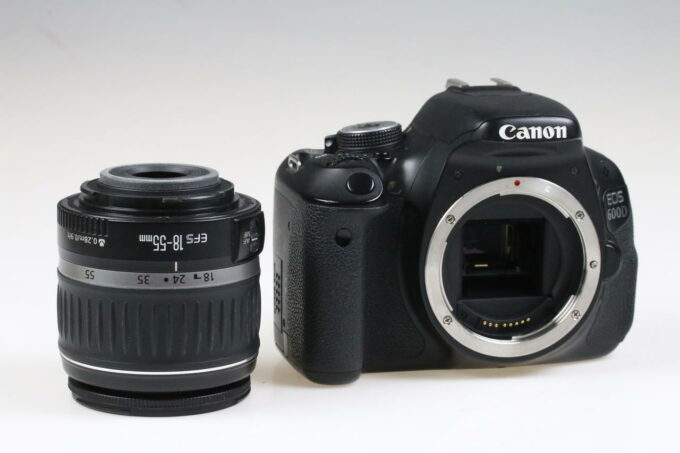 Canon EOS 600D mit EF-S 18-55mm f/3,5-5,6 IS II - #25306078928