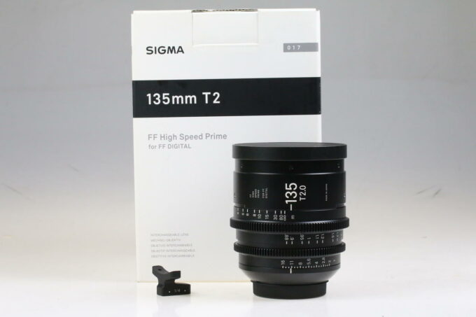 Sigma Cine 135mm T2,0 FF / EF metric - FF High Speed Prime Line - #52489515