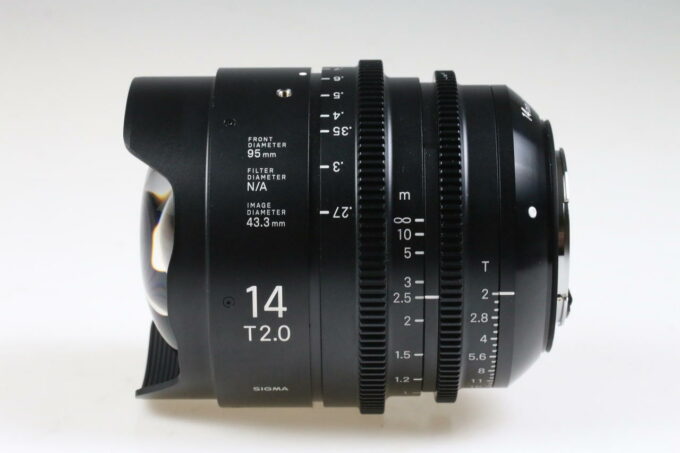 Sigma Cine 14mm T2,0 FF / EF metric - FF High Speed Prime Line - #5267976