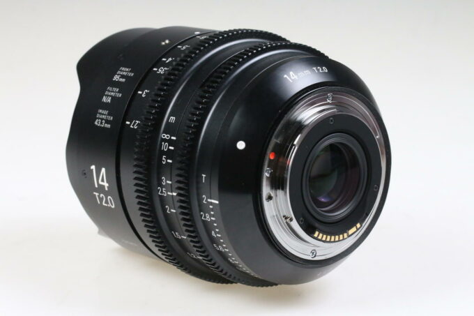 Sigma Cine 14mm T2,0 FF / EF metric - FF High Speed Prime Line - #5267976