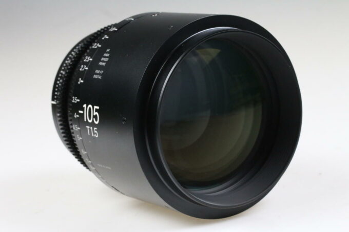 Sigma Cine 105mm T1,5 FF / EF metric - FF High Speed Prime Line - #53225456 - Image 4