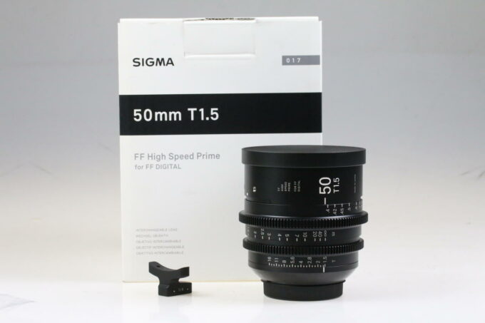 Sigma Cine 50mm T1,5 FF / EF metric - FF High Speed Prime Line - #52432219