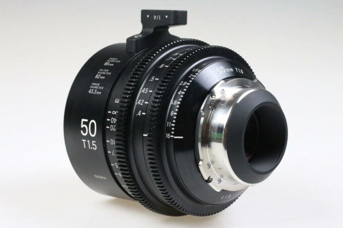 Sigma Cine 50mm T1,5 FF / PL metric - FF High Speed Prime Line - #52552989 - Image 3