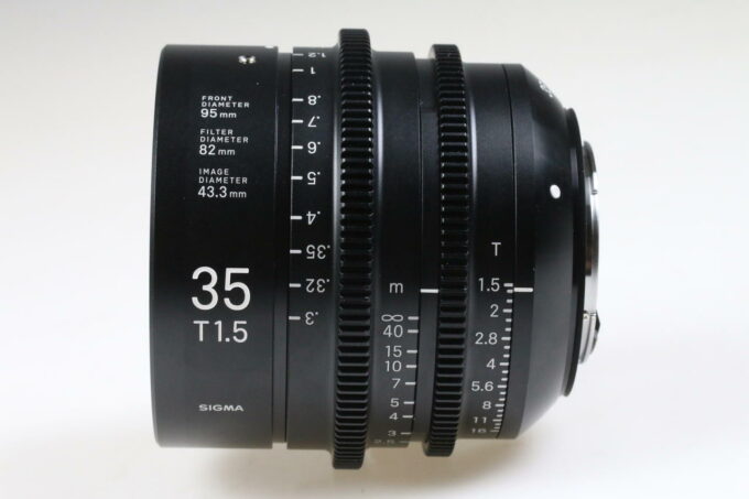 Sigma Cine 35mm T1,5 FF / EF metric - FF High Speed Prime Line - #52552743