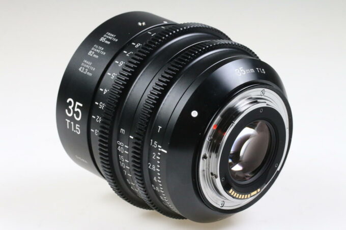 Sigma Cine 35mm T1,5 FF / EF metric - FF High Speed Prime Line - #52552743