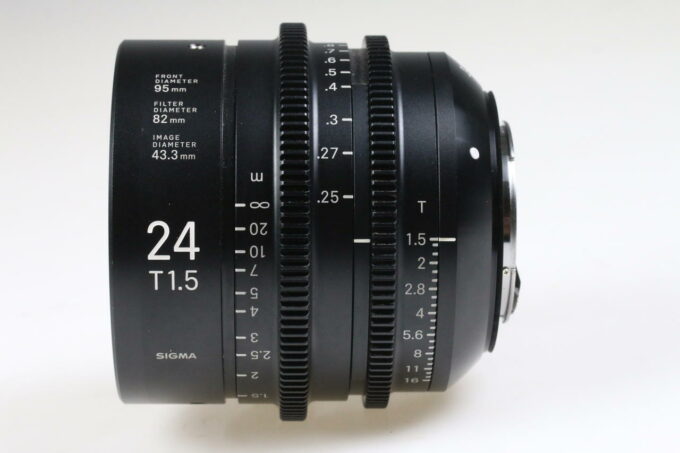 Sigma Cine 24mm T1,5 FF / EF metric - FF High Speed Prime Line - #52567310