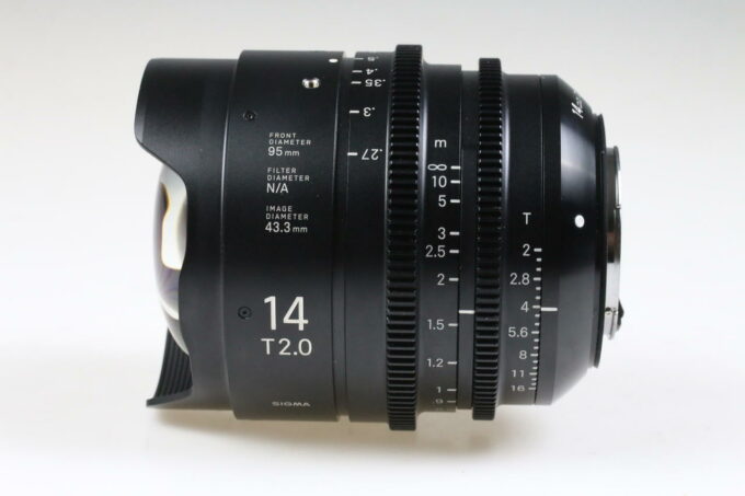 Sigma Cine 14mm T2,0 FF / EF metric - FF High Speed Prime Line - #52524264