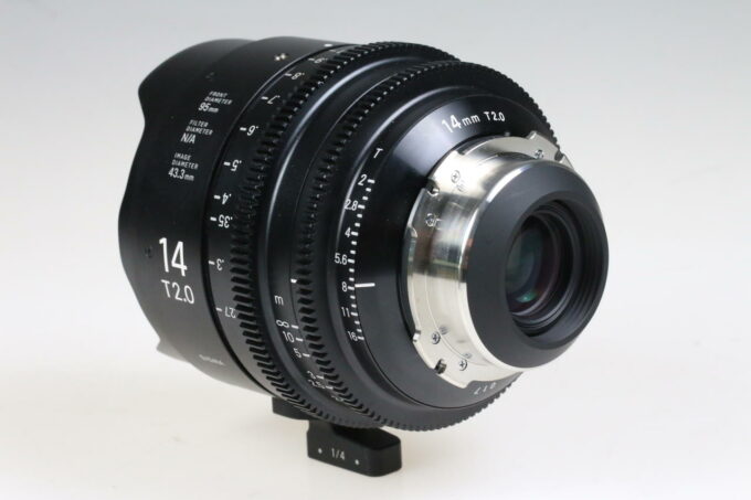 Sigma Cine 14mm T2,0 FF / PL metric - FF High Speed Prime Line - #52627747 - Image 3