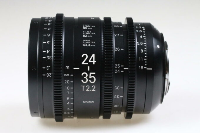 Sigma Cine 24-35mm T2,2 FF / EF metric - FF-Zoom-Line - #52597371