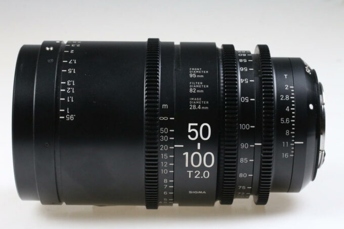 Sigma Cine 50-100mm T2,0 S35 / EF metric - High Speed Zoom Line - #523895 - Image 2