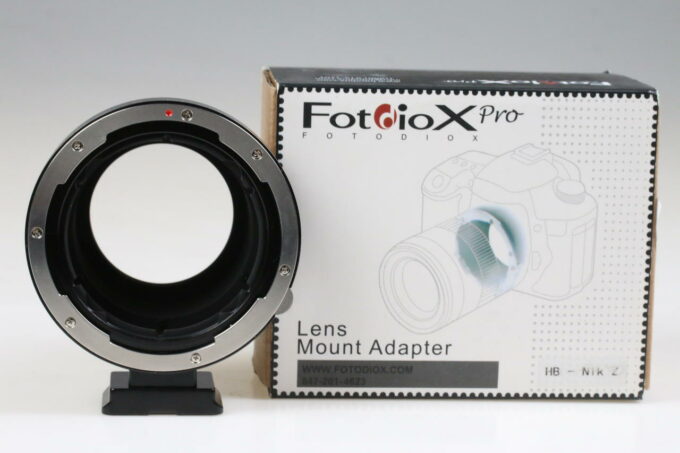 Fotodiox Pro Adapter Nikon Z an Hasselblad