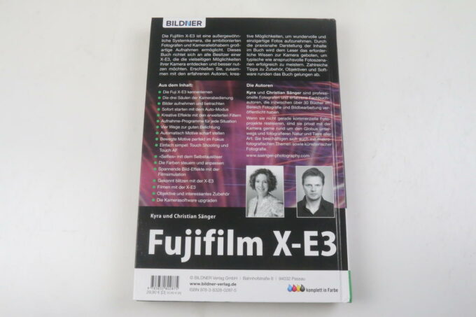Buch - Fujilm X-E3