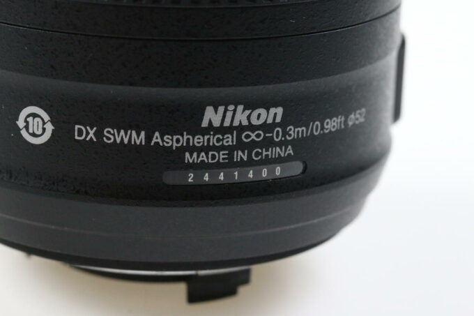 Nikon AF-S DX 35mm f/1,8 G - #2441400