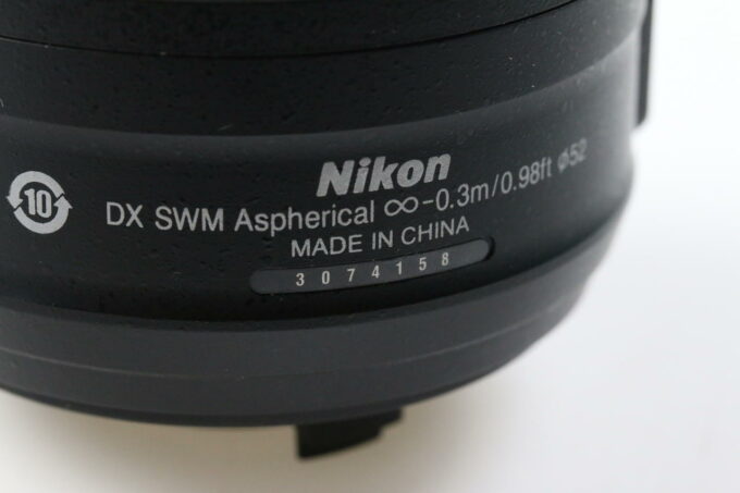 Nikon AF-S DX 35mm f/1,8 G - #3074158