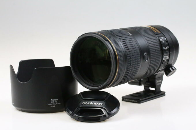 Nikon AF-S 70-200mm f/2,8 E FL ED VR - #200606